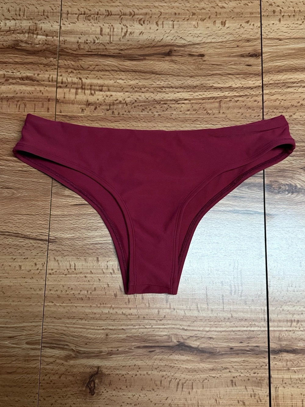 Women’s Dark Wine Classic Bikini Bottom Swimwear